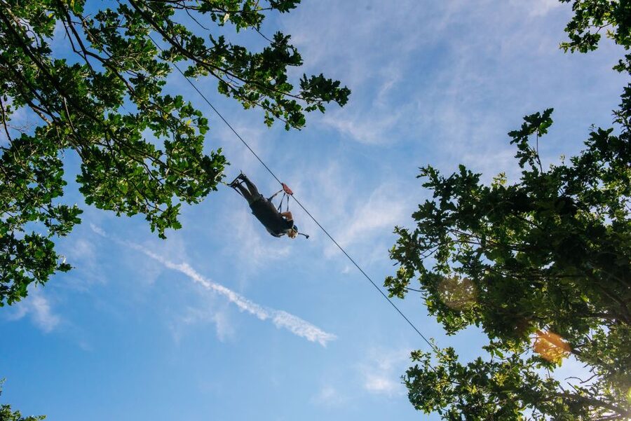 Dubrovnik: 900 Metre Superman Ziplining Adventure - The landing and the walk toward Dubrovnik