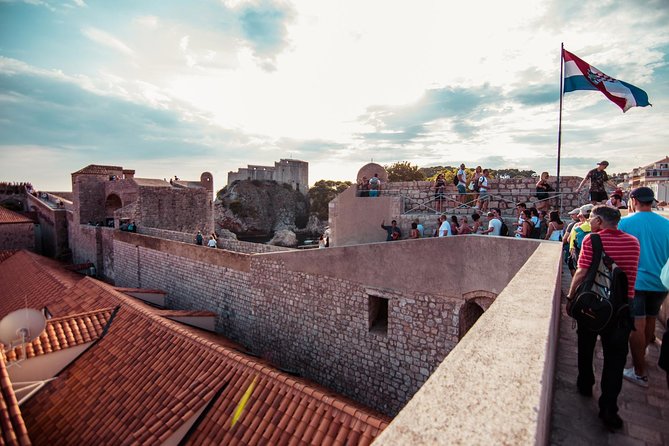 Dubrovnik: Ancient City Walls & Wars Walking Tour - Fort Lovrijenac across the water