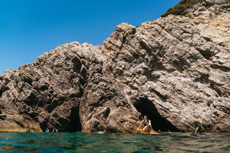 Dubrovnik: Blue Cave and Elafit Small Group Boat Exploration - The Blue Cave: beautiful, but not private