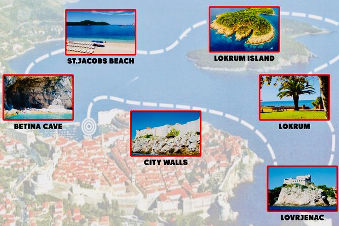 Dubrovnik Boat Tour: Lokrum Island, Betina Cave & St.Jacobs Beach - St. Jacobs Beach and the reality of a rocky shore
