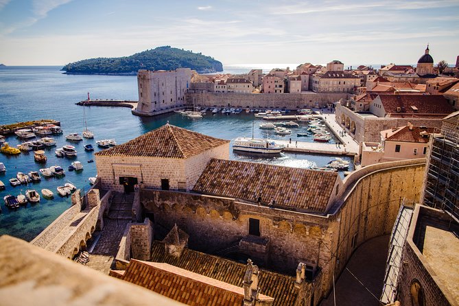 Dubrovnik Cable Car Ride, Old Town Walking Tour plus City Walls - Following Stradun through the Old Town