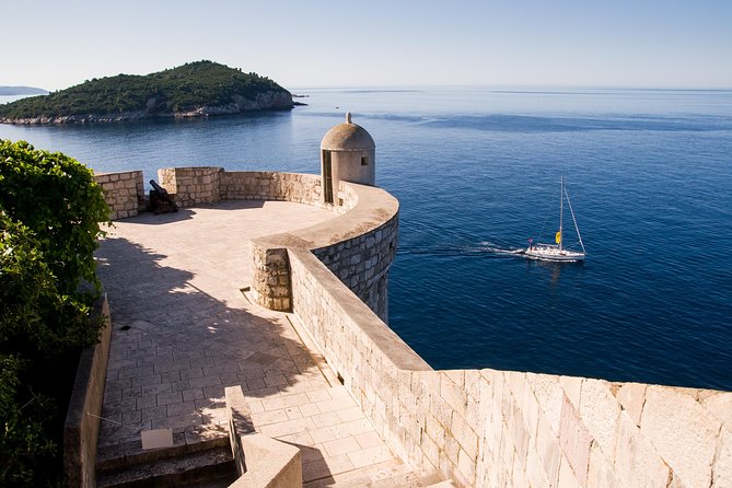 Dubrovnik City Walls Admission Ticket - Fort Lovrijenac, outside the western wall