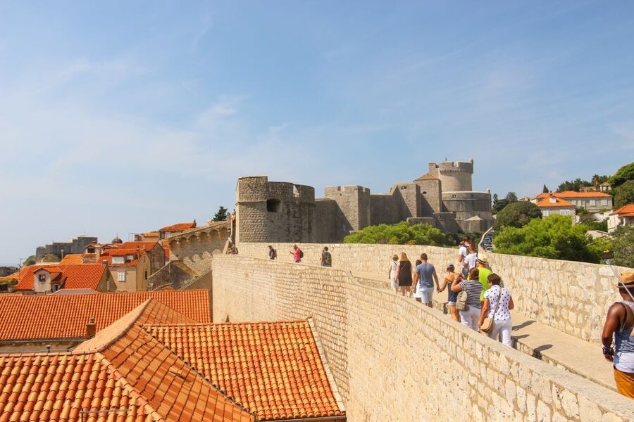 Dubrovnik City Walls Walking Tour - Starting at Pile Square beside the Amerling Fountain