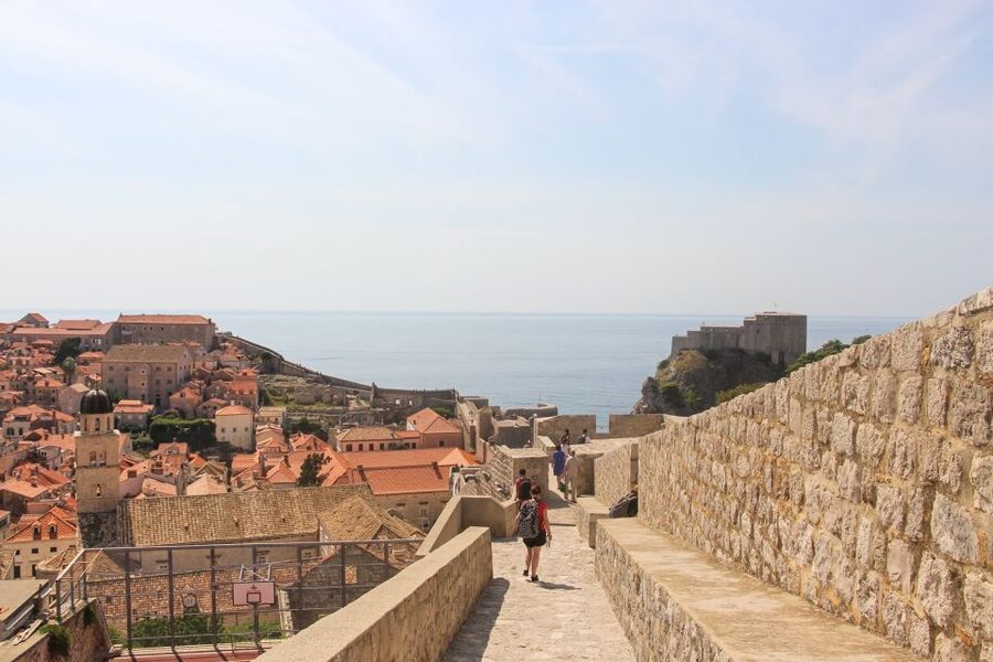 Dubrovnik City Walls Walking Tour - Minčeta Fortress and the northern views