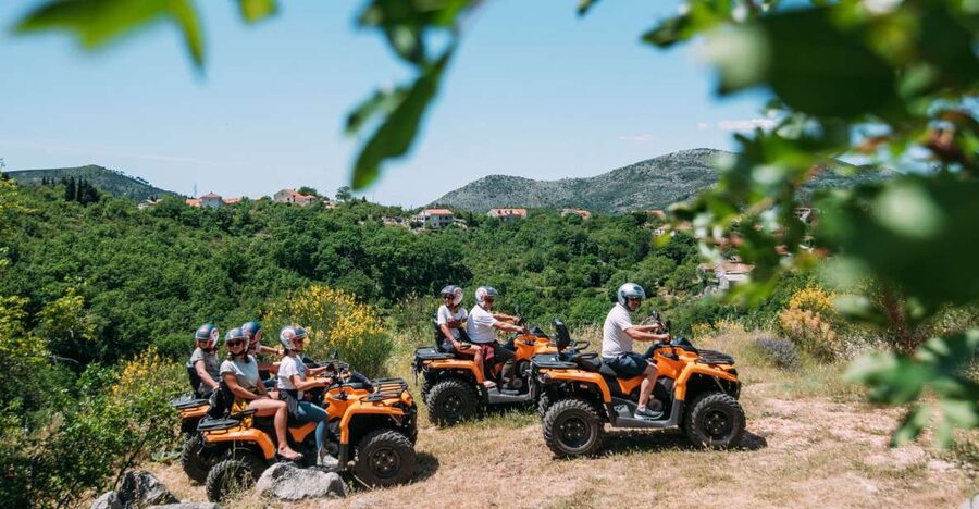 Dubrovnik: Countryside Guided ATV Adventure with Brunch - Zatonska Vala: the first big coastal view