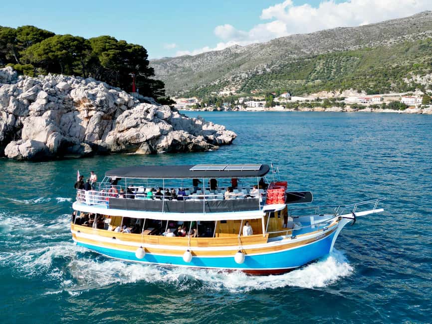 Dubrovnik: Elaphite Islands Cruise with Lunch and Drinks - First stop, Koločep in about one hour