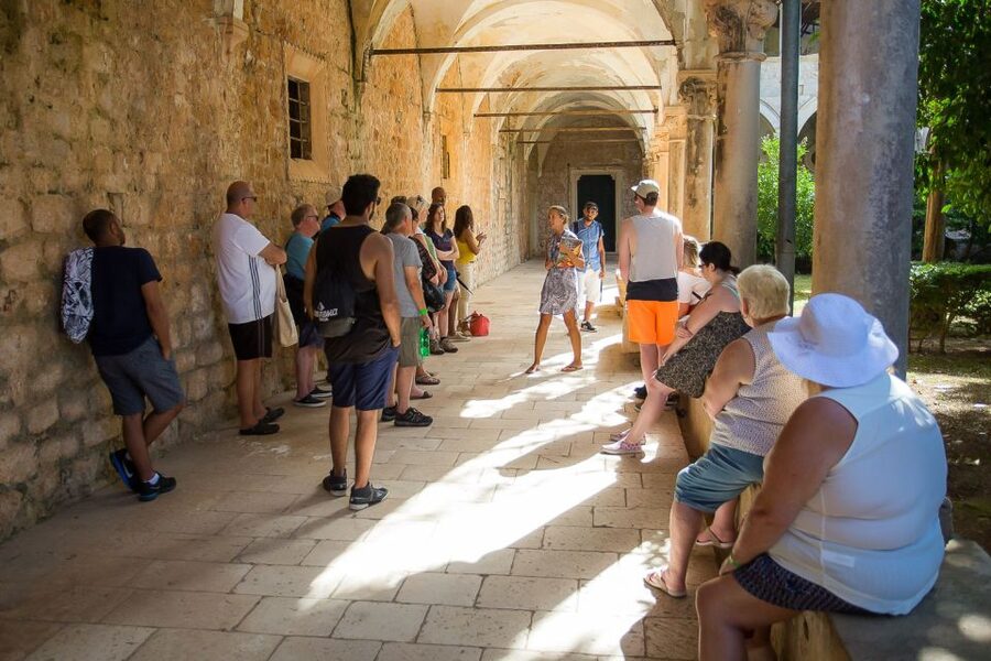 Dubrovnik: Game of Thrones&Lokrum Island Walking Tour - Pile Gate and Stradun connect fiction with daily life