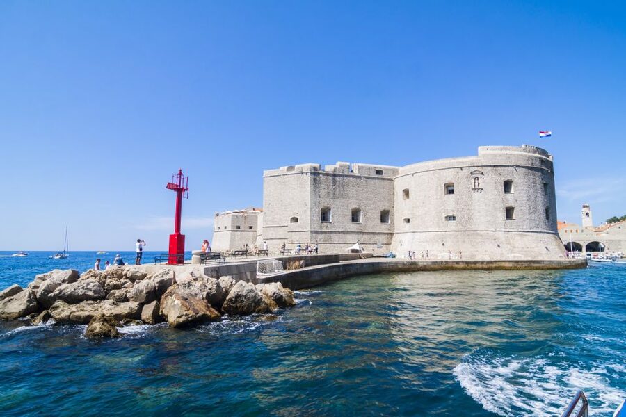 Dubrovnik: Game of Thrones Walking, Car and Boat Tour - The King’s Road view over Dubrovnik