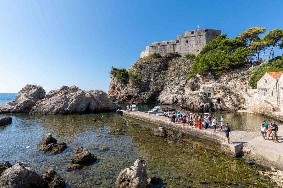 Dubrovnik: History and Game of Thrones Walking Tour - The Walk of Shame steps look different in person