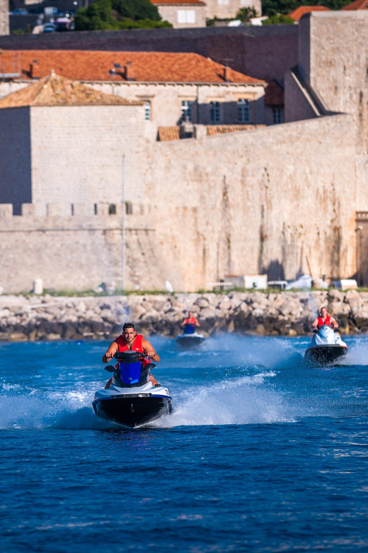 Dubrovnik: Jet Ski Rental - Cruising past Koločep Island