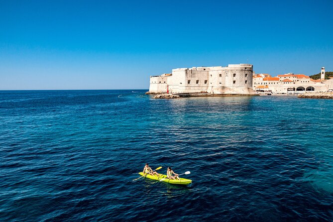 Dubrovnik Kayak Rental on Banje Beach - A two-hour route with room to choose
