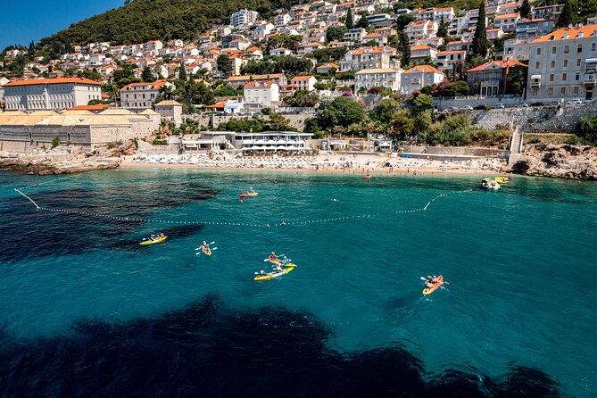 Dubrovnik Kayak Rental on Banje Beach - Paddling around the Old Town