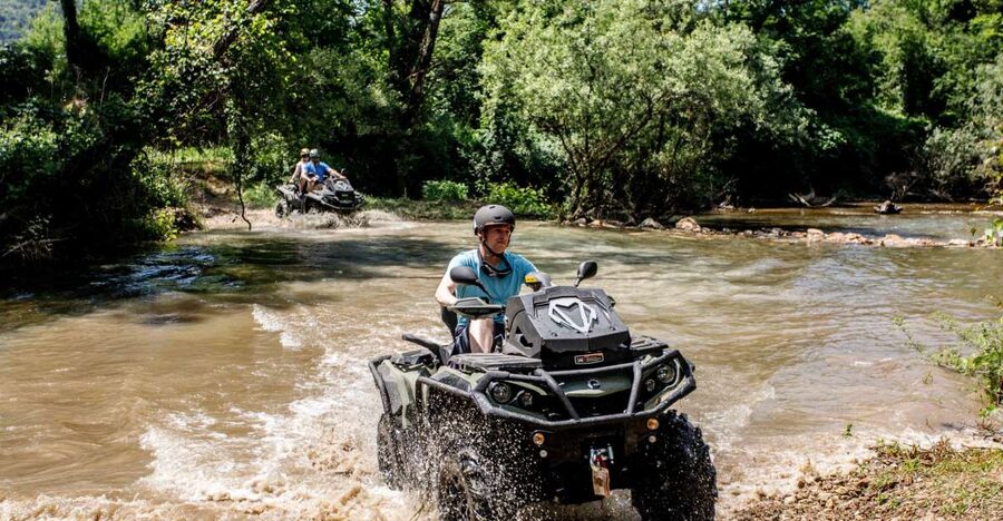 Dubrovnik: Kojan Koral ATV Quad Safari with transport - Leaving Dubrovnik for the Konavle Valley