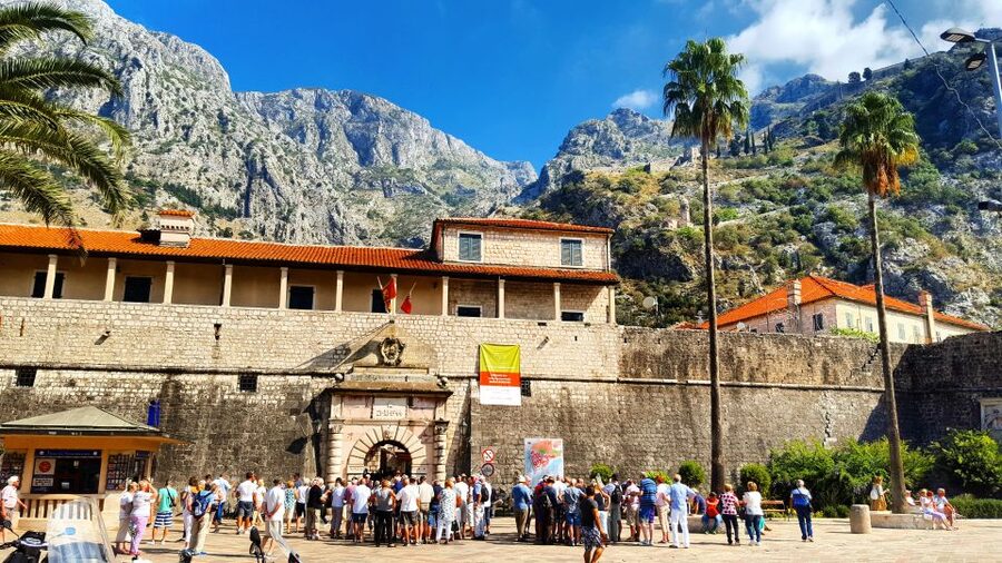 Dubrovnik: Kotor, Perast, Sveti Stefan, and Budva Day Trip - The ferry across Kotor Bay on the way home