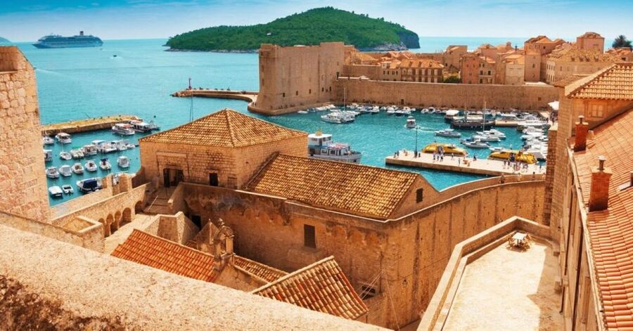 Dubrovnik: Old Town and City Walls Guided Walking Tour - Seeing the Old Town from above