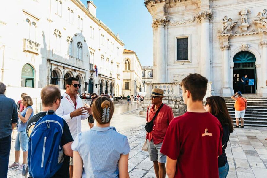 Dubrovnik: Old Town Food Tour - The opening spread of cheese, prosciutto, and local snacks