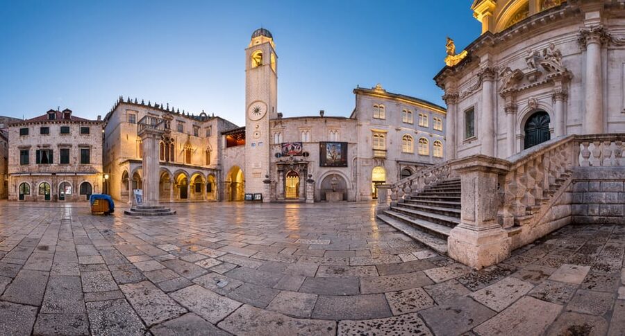 Dubrovnik Old Town History Tour: Early & Late Start - Orlando’s Column and the city’s public symbols