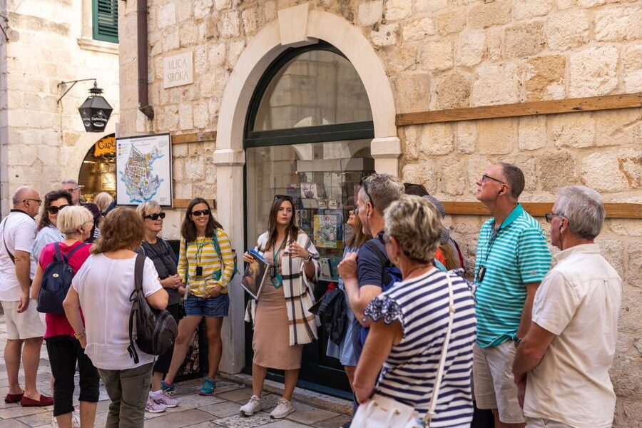 Dubrovnik: Old Town History Walking Tour - Sponza Palace and the business of a maritime city