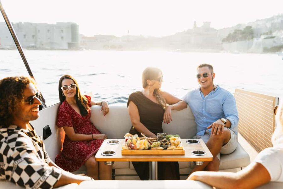 Dubrovnik: Private Boat Cruise at Sunset with Champagne - The skipper can make or break the evening