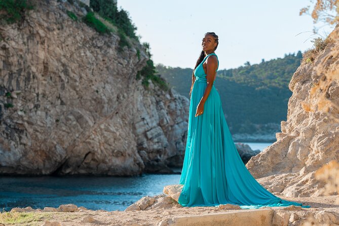 Dubrovnik: Private Flying Dress Photoshoot Experience - Stradun: Dubrovnik’s grand stone street