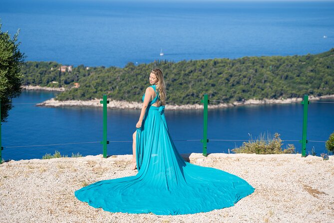 Dubrovnik: Private Flying Dress Photoshoot Experience - Minceta Fortress: a strong opening backdrop