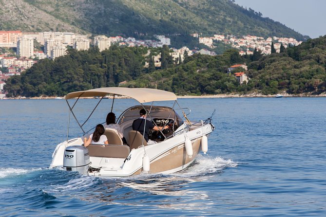 Dubrovnik Private Speed Boat Tour to the Islands - Leaving Dubrovnik by Galia 630 Sundeck