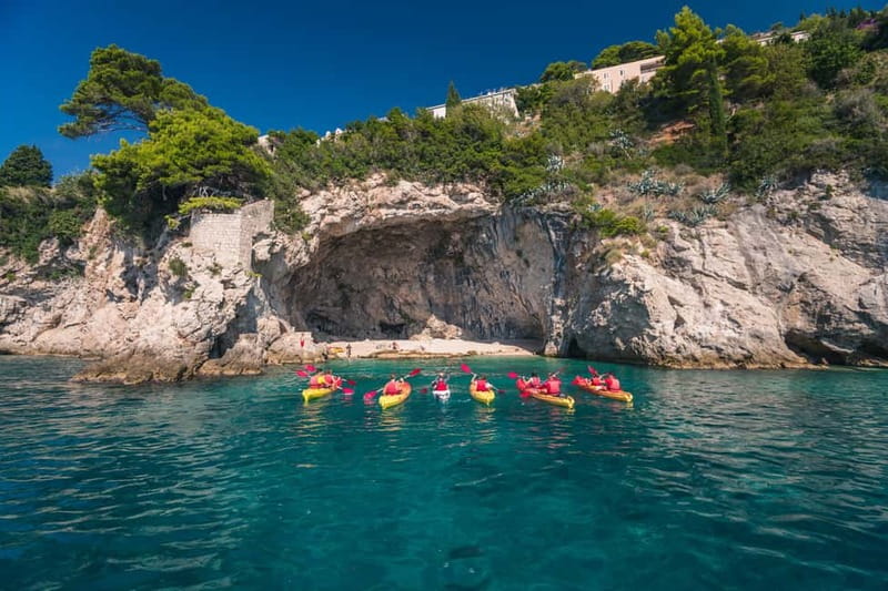 Dubrovnik: Sea Kayaking&Snorkelling Guided Day/Sunset Tours - The safety briefing and kayak setup