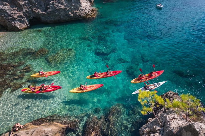 Dubrovnik: Sea Kayaking&Snorkelling Guided Day/Sunset Tours - Paddling under the Old Town walls