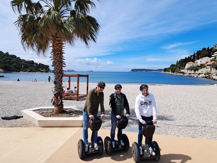 Dubrovnik: Segway - Hidden Bays & Promenade Guided Tour - Lapad Promenade and the first coastal views