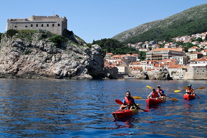 Dubrovnik: Sunset Kayaking & Snorkeling with water &wine - Starting beside Dubrovnik’s Pile Gate