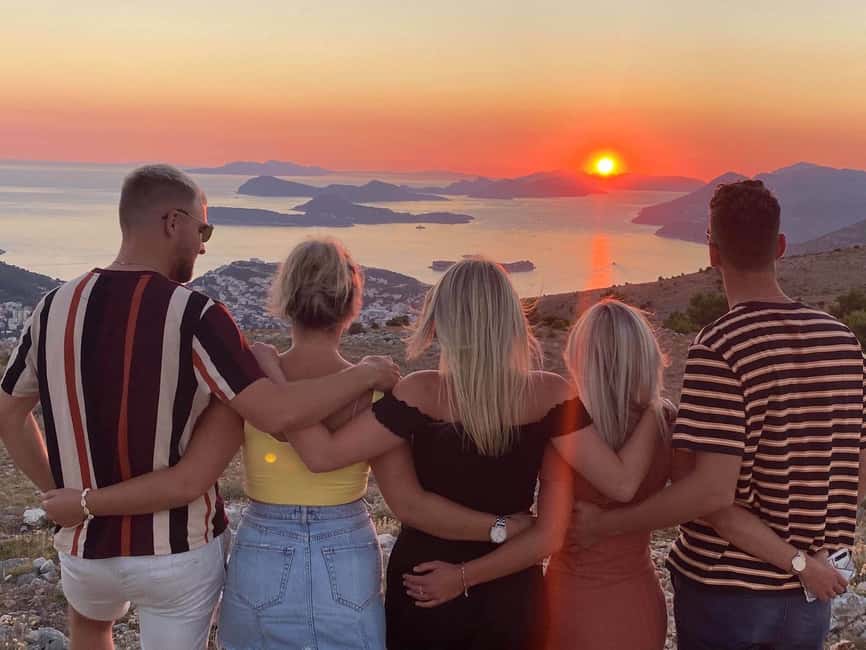 Dubrovnik Sunset Mountain Tour With Wine - Key points at a glance