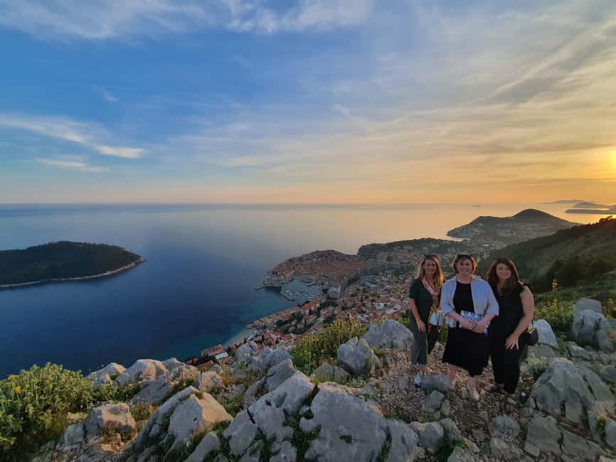 Dubrovnik Sunset Mountain Tour With Wine - The first Srđ Mountain viewpoint