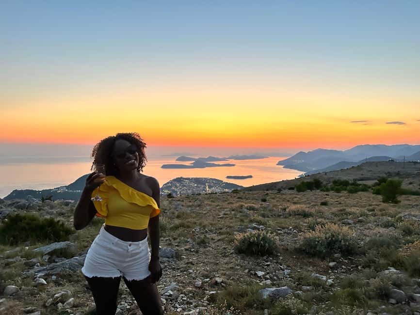 Dubrovnik Sunset Mountain Tour With Wine - Guides, group size, and the human side