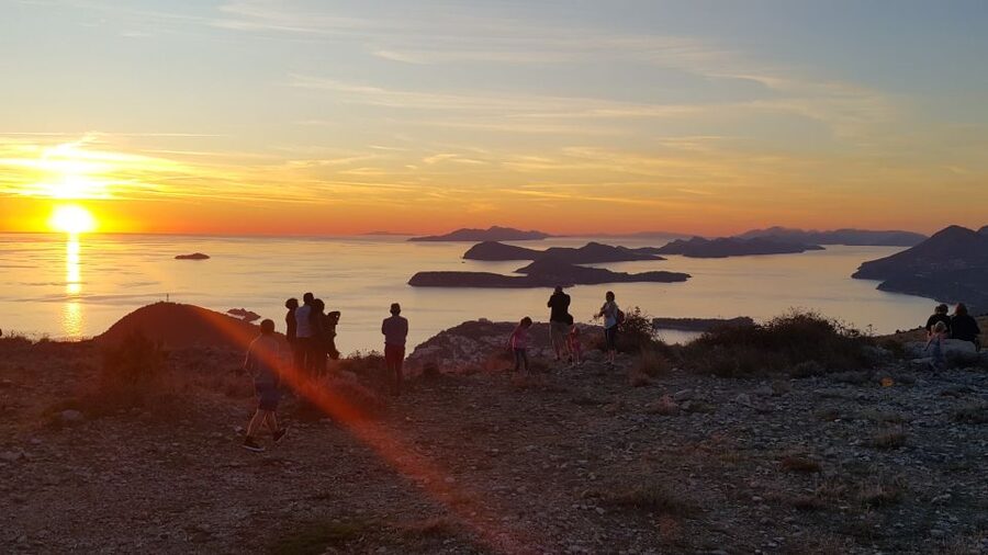 Dubrovnik: Sunset Panorama Tour with Glass of Wine - The Ombla River spring and its tiny cascade