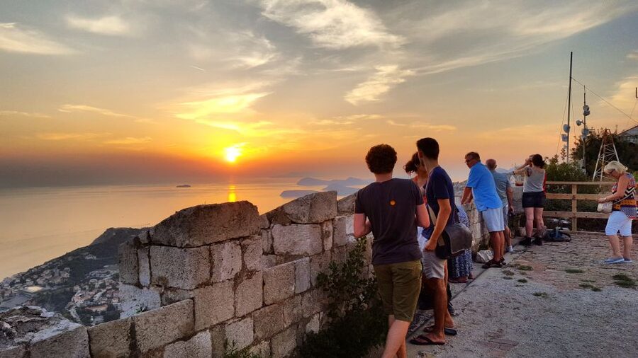 Dubrovnik: Sunset Panorama Tour with Glass of Wine - Croatian wine at the day’s best viewpoint