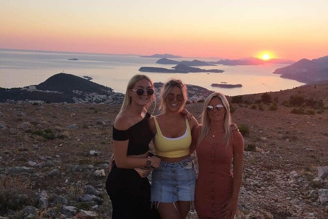 Dubrovnik sunset panorama & wine - The Franjo Tuđman Bridge gives you a road-level view