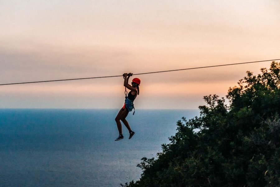 Dubrovnik: Sunset Zip Line Experience Followed by Wine - What the $70 price gives you