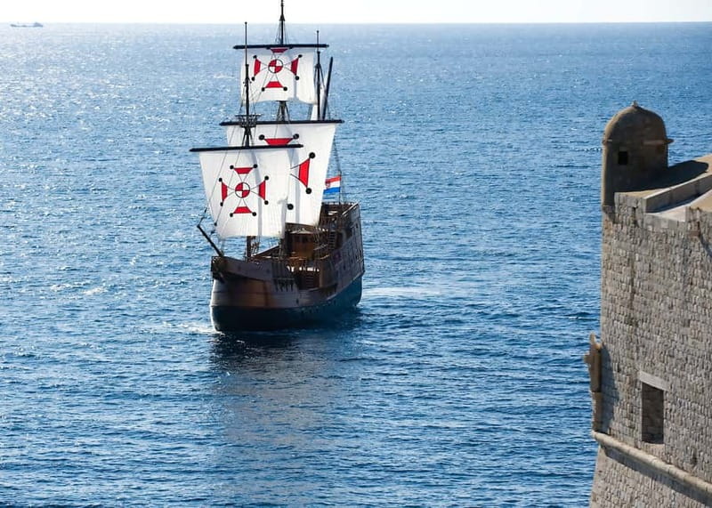 Dubrovnik walking tour and cruise on Karaka ship - Why the Karaka ship gives this tour its character