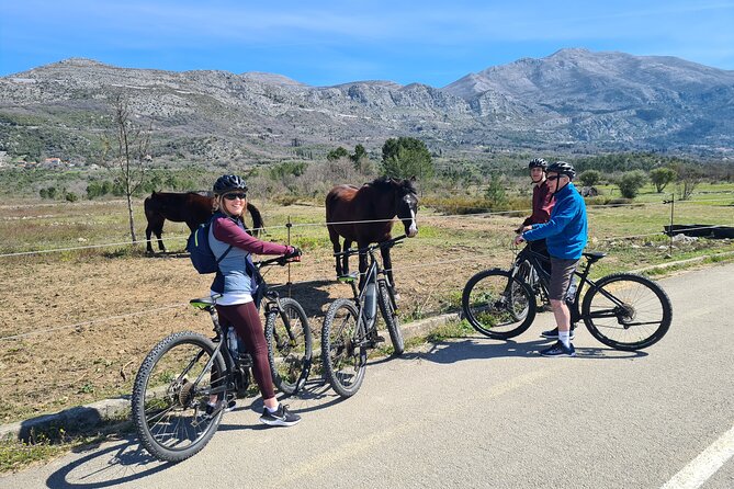 E-Bike Tour + Gourmet Snack + Wine Tasting (Small Group) - Pickup from Dubrovnik and the 9:00 am start