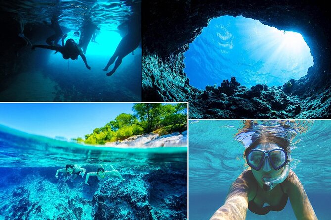 Elaphite Islands Cruise and Blue Cave Snorkeling Boat Tour from Dubrovnik - Šipan combines lunch with a small harbor village