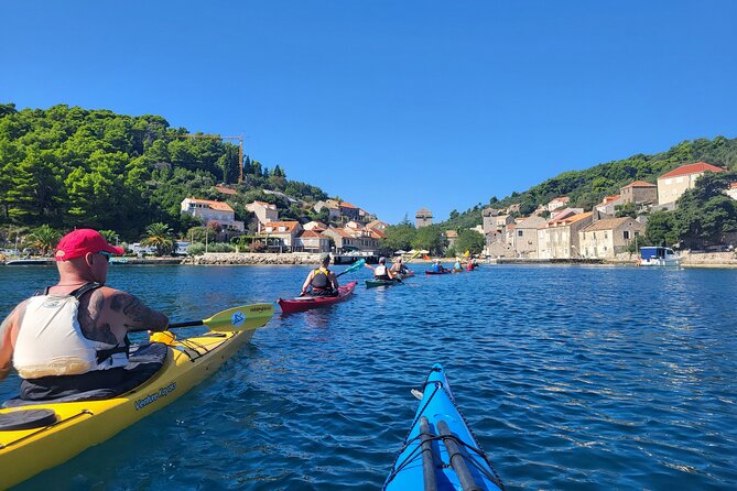Elaphite Islands Full-Day Kayak and Bike Tour from Dubrovnik - Lunch near Luka Šipanska