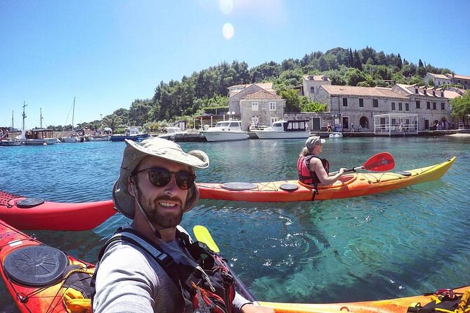 Elaphite Islands - Full-Day Kayaking and Snorkeling tour - Paddling from Lopud toward Sipan