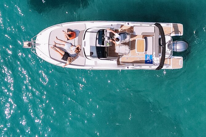 Elaphite Islands Luxury Private Boat Tour with Cap Camarat 7.5 - Lopud and the sandy shore at Šunj