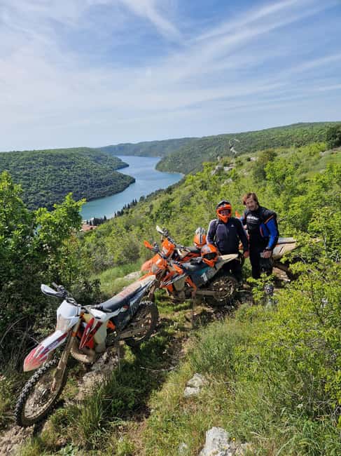 Enduro Motorsport Rovinj - Getting comfortable with the KTM motorcycles