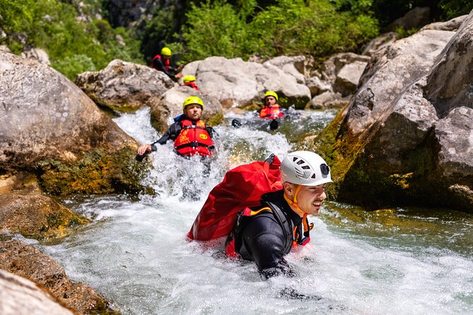 Extreme Canyoning on Cetina River from Split or Šestanovac - The waterfall rappel that changes the route