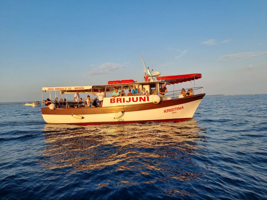 Fazana: Brijuni National Park Scenic Boat Tour - Mali Brijun and Fort Minor