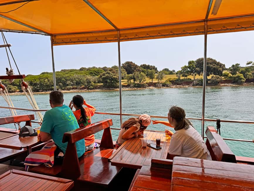 Fazana: Dolphin Finder in Brijuni islands Safari with Dinner - The return trip and evening views