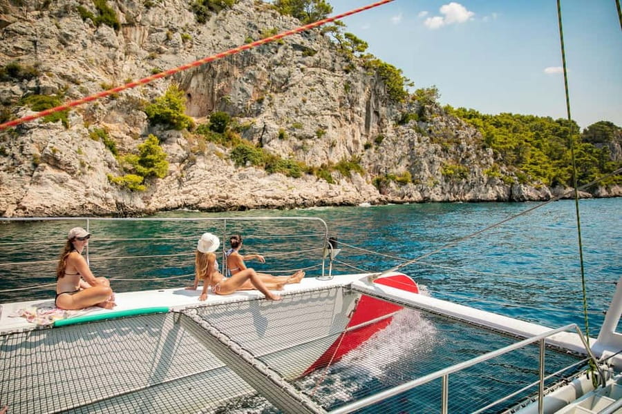 From Brač Island: Catamaran Tour with Food & Drinks - The Brač moments worth knowing