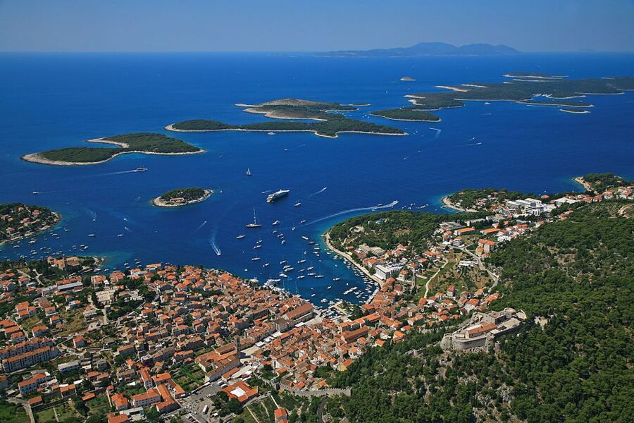 From Brač: Panoramic Flight over Brač, Hvar, Šolta, & Split - Taking off from Brač Airport