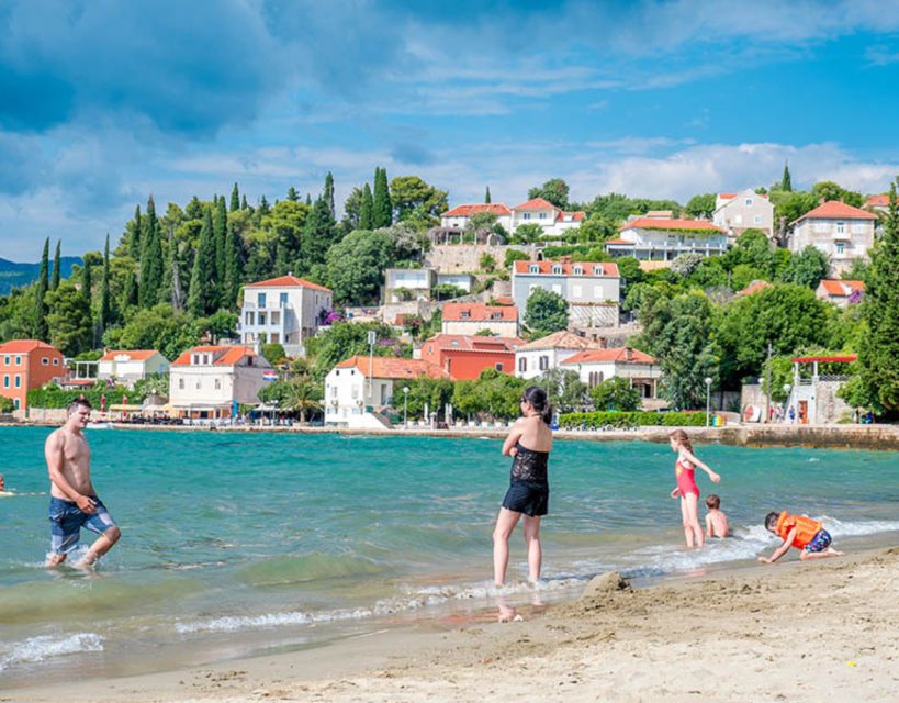 From Dubrovnik: Boat Tour to Kolocep, Lopud, & Sipan Islands - Šipan: olive trees, old villas, and a swim